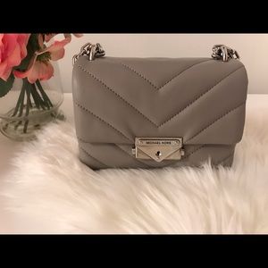 ***Item consigned to realreal New Michael Kors Cece Chevron Quilted Leather Mini